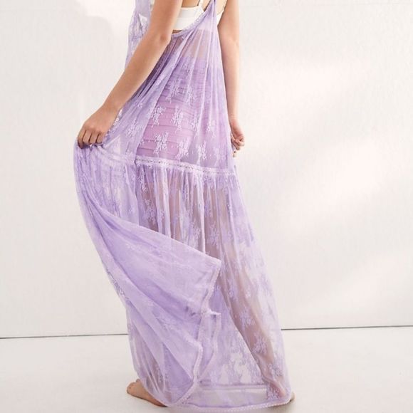 Free People Black Lace Dress - Picture 3 of 16